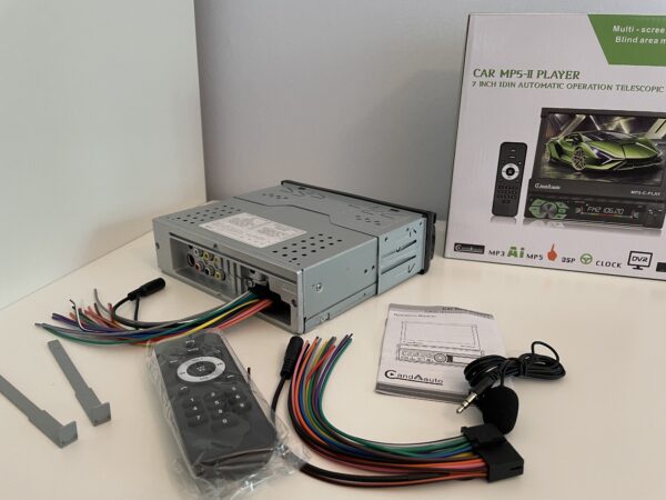 Apple CarPlay / Android Auto Autoraadio, Multimeedia (1DIN) SLIDE EKRAAN - Image 5